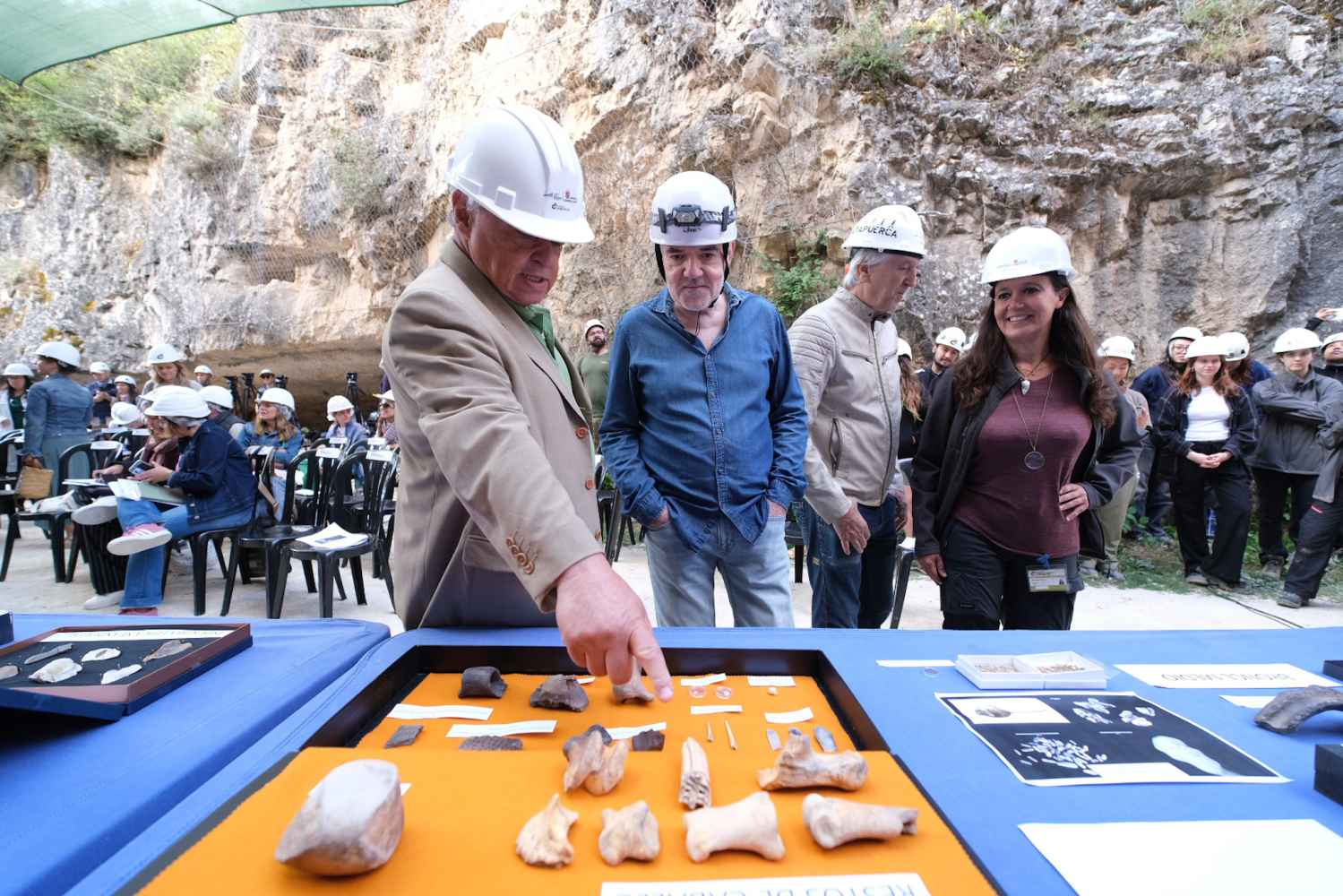 La Junta reconoce trabajo en campaña de excavaciones "exitosa" en Atapuerca