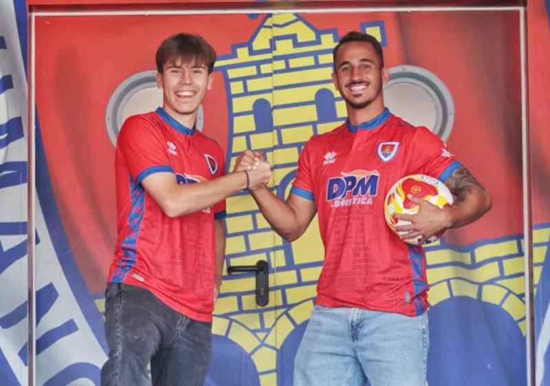 Hugo Matos y Alain García, extremo y lateral, dos nuevos fichajes del Numancia