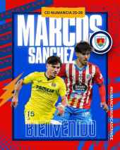 El Numancia anuncia fichaje de lateral Marcos Sánchez