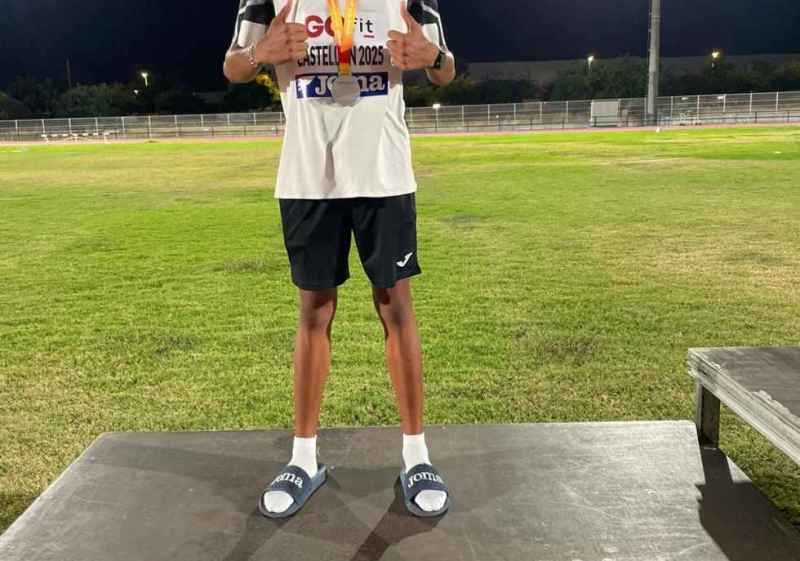 Beltrán Flores, subcampeón de España sub-18 en 3.000 metros