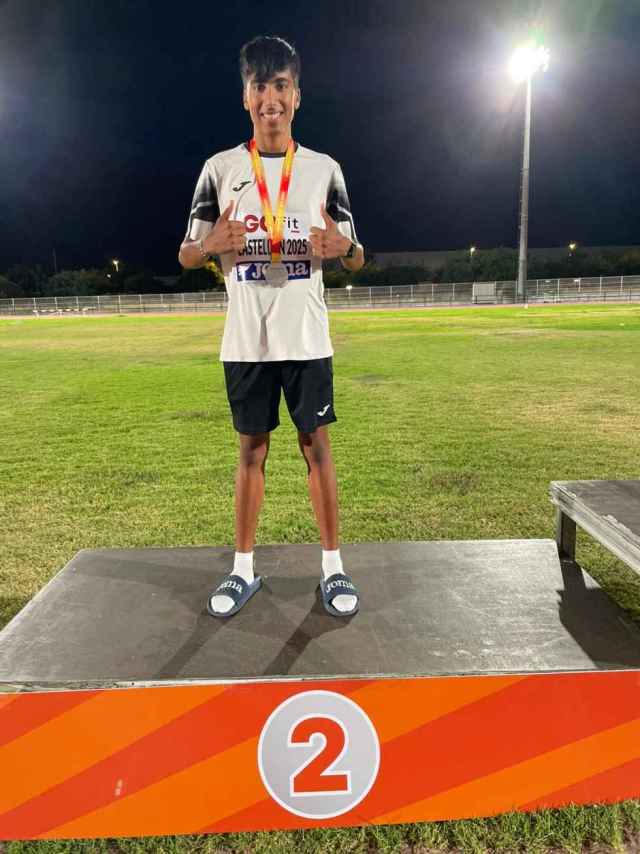 Beltrán Flores, subcampeón de España sub-18 en 3.000 metros
