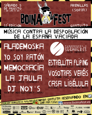 El Boina Fest anuncia todas las actuaciones para su undécima edición en Arenillas