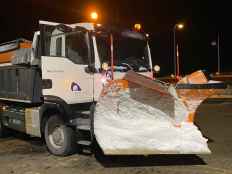 Diputación ha esparcido 1,4 millones de kilos de sal en campaña de vialidad invernal