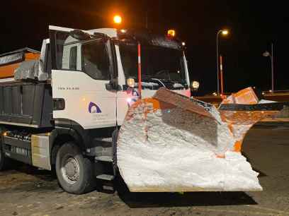 Diputación ha esparcido 1,4 millones de kilos de sal en campaña de vialidad invernal Diputación ha esparcido 1,4 millones de kilos de sal en campaña de vialidad invernal