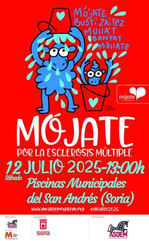 "Mójate" por la esclerosis múltiple en Soria