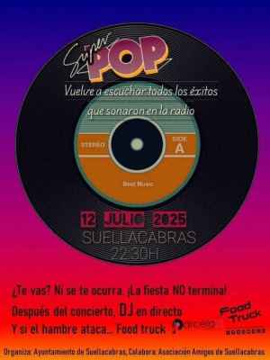 Suellacabras se cita este sábado con la música de Súper Pop Suellacabras se cita este sábado con la música de Súper Pop