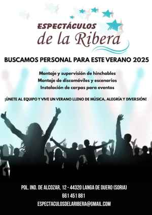 El Bailódromo busca personal para este verano El Bailódromo busca personal para este verano