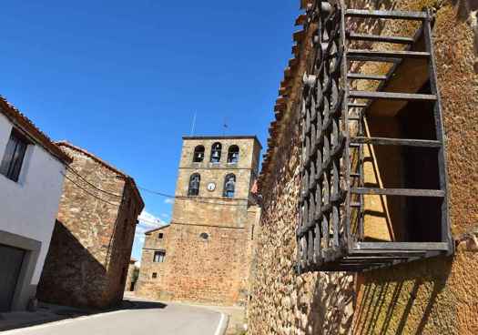 Almajano, en la vega del Merdancho