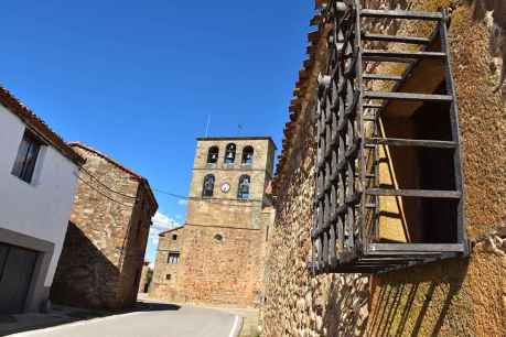 Almajano, en la vega del Merdancho