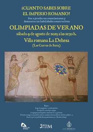 La villa romana de Las Cuevas de Soria programa actividades en verano La villa romana de Las Cuevas de Soria programa actividades en verano