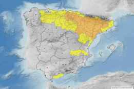 Protección Civil declara alerta por tormentas y lluvias en cuatro provincias 