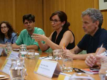 La plataforma por la sanidad pública expone a ministra movilizaciones en Castilla y León 