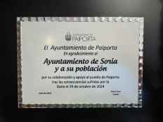 Paiporta agradece apoyo solidario de Soria tras las inundaciones por la DANA