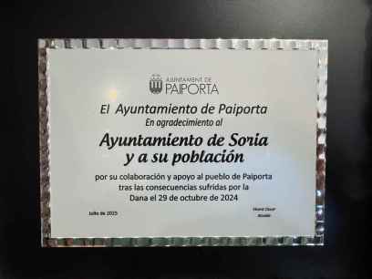 Paiporta agradece apoyo solidario de Soria tras las inundaciones por la DANA