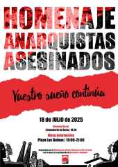 La CGT rinde homenaje a los anarquistas asesinados durante represión franquista