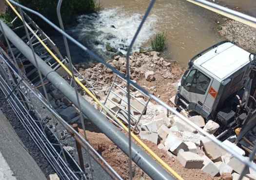 San Esteban de Gormaz insta a rectificar a Gobierno tras nuevo hundimiento del puente medieval