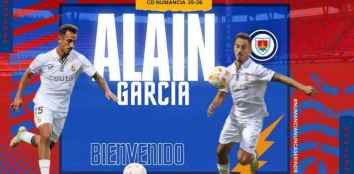 El Numancia refuerza el lateral derecho con el murciano Alain García