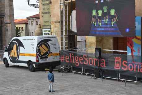 España-Alemania femenino, sin afición en la pantalla gigante de Soria