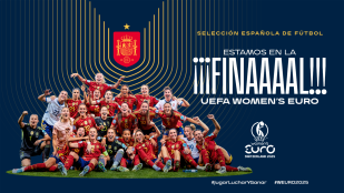 La selección española femenina disputará su primera final de la EURO frente a Inglaterra