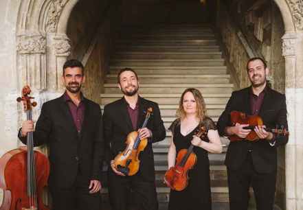 Concierto del "Cuarteto Ribera", en "Las Noches de Santa Catalina"