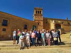 Los alumnos de la Universidad Santa Catalina visitan la exposición “Ibérica Pura” en Morón de Almazán