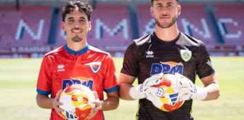 Presentación de Joel Jiménez y Fermín Ruiz, dos nuevos fichajes del Numancia