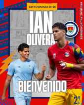 El Numancia cierra refuerzos en defensa con Ian Olivera