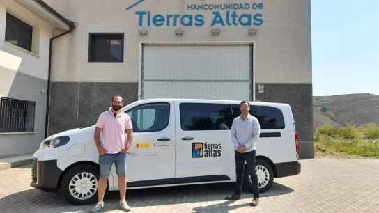 La Mancomunidad de Tierras Altas adquiere vehículo eléctrico