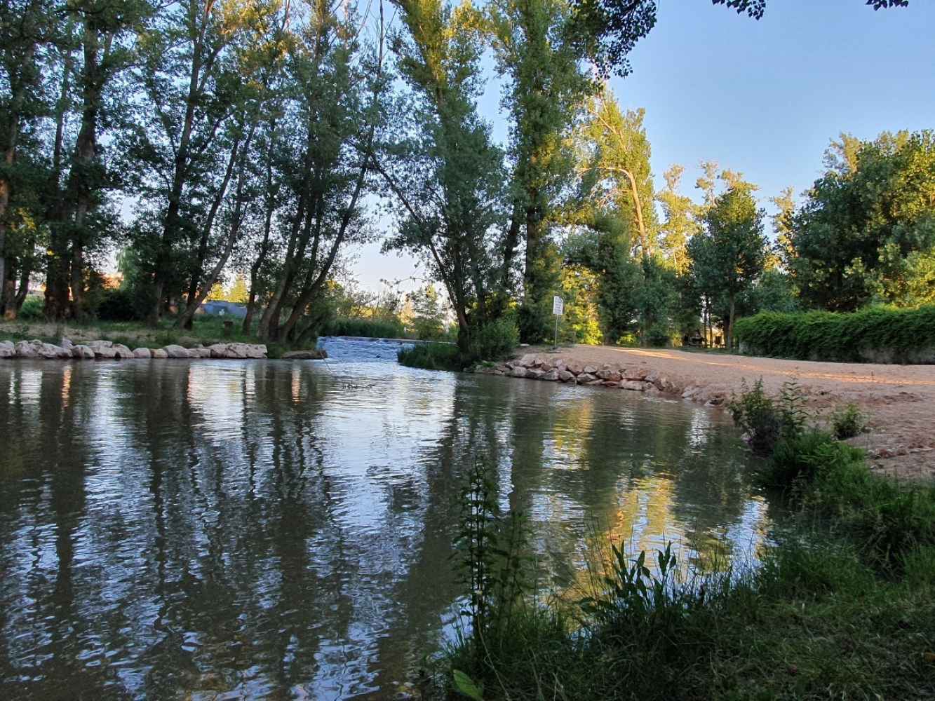Jornada de voluntariado en San Esteban de Gormaz para limpiar zona de baño Jornada de voluntariado en San Esteban de Gormaz para limpiar zona de baño