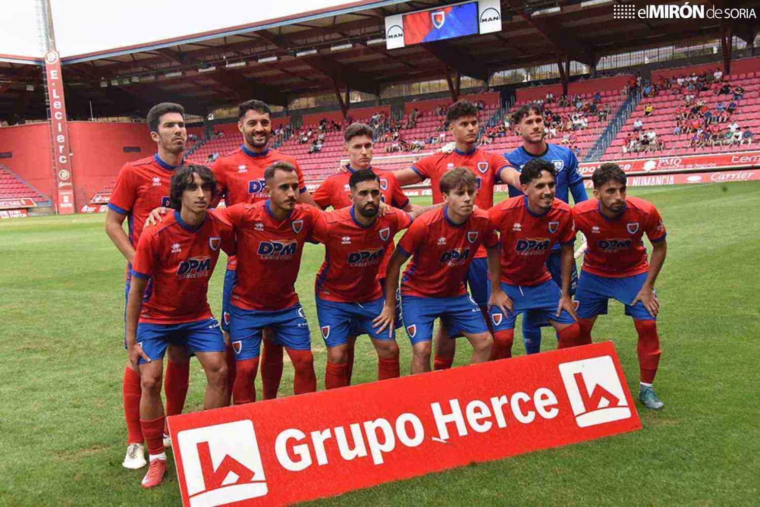 El Numancia empata en Ejea en su sexto partido de pretemporada