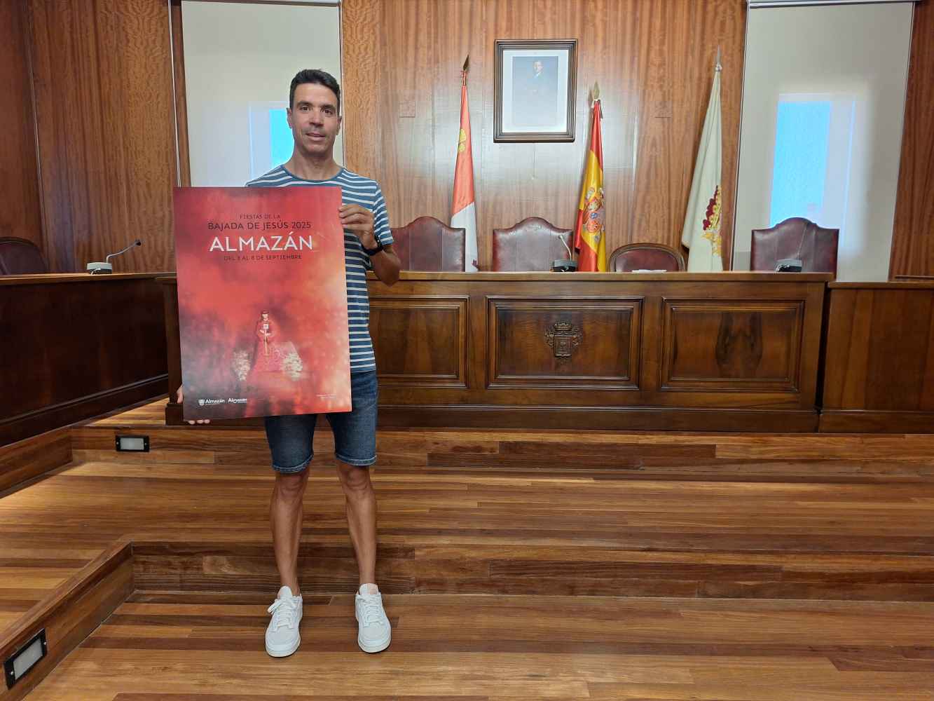 Cartel y programa de actos preparados para las fiestas 2025 en Almazán