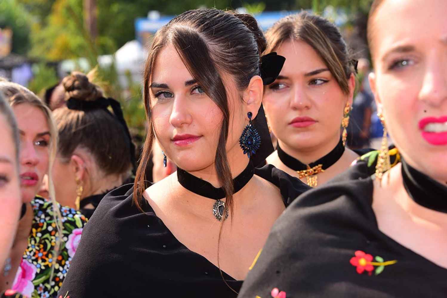 Desfile de piñorras en La Pinochada, en Vinuesa