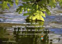 Muriel Viejo organiza séptima edición de su festival de poesía junto al río