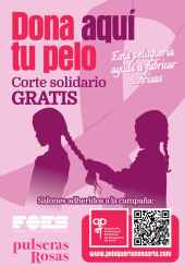 Primeros 20 envíos de cabello donado en la campaña 