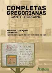 El proyecto Didaskalía ofrece concierto de canto gregoriano y órgano