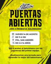 Jornada de puertas abiertas de Balonmano Soria para enseñar a niños