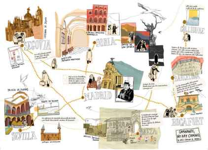 "Lígero de equipaje", el mapa literario del poeta universal "Lígero de equipaje", el mapa literario del poeta universal