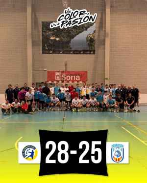 Balonmano Soria vence e ilusiona en segundo test de pretemporada