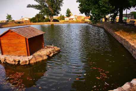Parque urbano de La Balsa, en Matalebreras