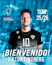 El sueco Viktor Lindberg completa la plantilla de Grupo Herce Soria