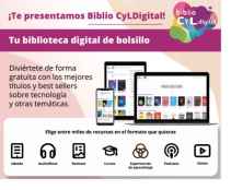 Biblio CyL Digital supera los 9.700 usuarios con una amplia oferta de aprendizaje y entretenimiento digital 
