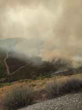 Un hombre de 75 años, supuesto autor del incendio forestal de Molinaseca (León)