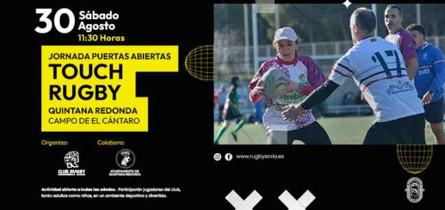 El Touch Rugby y la escuela de Ingenieros de Soria llega a Quintana Redonda