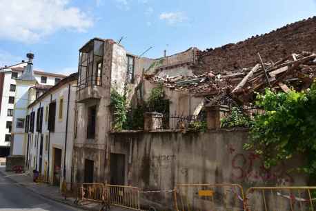 Control arqueológico para retirada de escombros en Muralla de calle Alberca