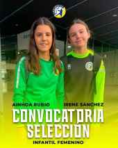 Dos jugadores infantiles de Balonmano Soria, convocadas para stage de Federación Regional