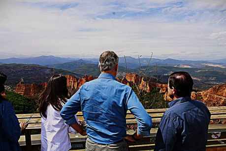 Los Reyes conocen daños de incendio en Las Médulas