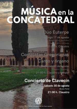 Nuevo concierto en Soria de "Música en la Concatedral" Nuevo concierto en Soria de "Música en la Concatedral"