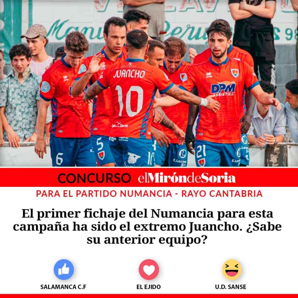 Gana dos entradas para ver el Numancia - Rayo Cantabria