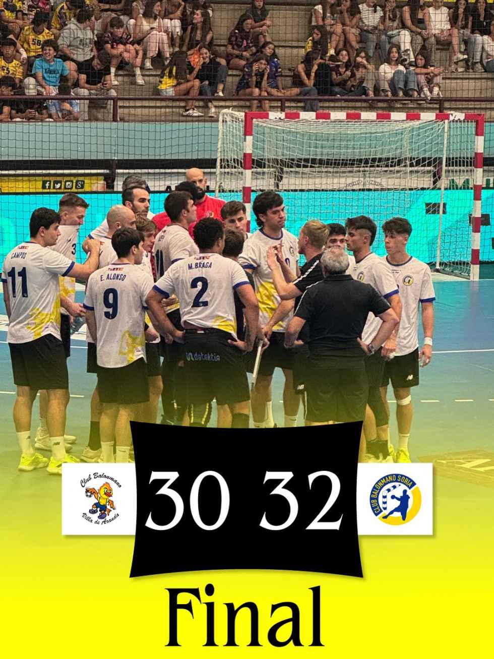 Balonmano Soria cierra pretemporada con triunfo de prestigio en Aranda Balonmano Soria cierra pretemporada con triunfo de prestigio en Aranda
