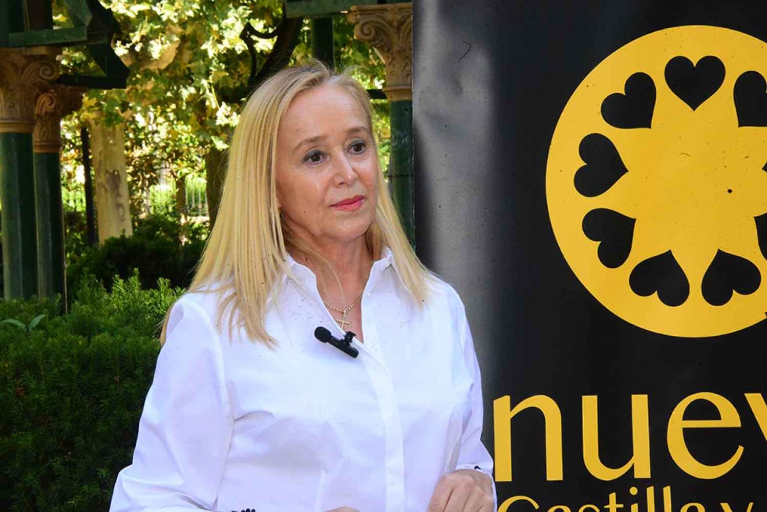 María José Fuentes, ex-concejal del PP, portavoz en Soria de "Nueve Castilla y León"